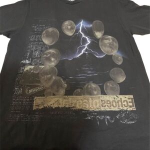 Graphic Black T-Shirt Travis Scott Utopia Tour